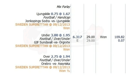 cara menghitung mix parlay menang setengah